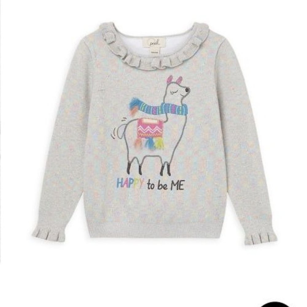 Peek Girls Shirt Holiday, Sparkly Size 2t